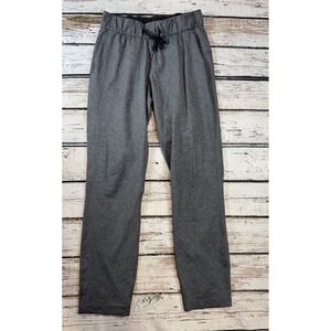 Lululemon Women's Size 4 On The Fly Gray Pant 28" Jogger‎ Travel Luxtreme